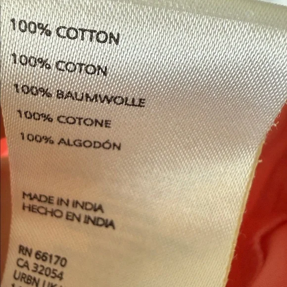 Maeve Anthropologie Pink Square-Neck Ruffle Babydoll Medium Flare sleeve Top M - Picture 10 of 10